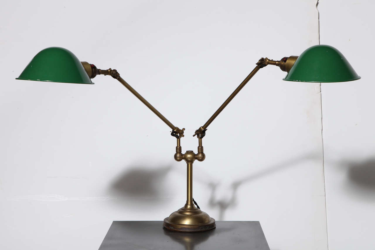Library Desk Lamp Green Retro Library Table Study Lamp Bedroom