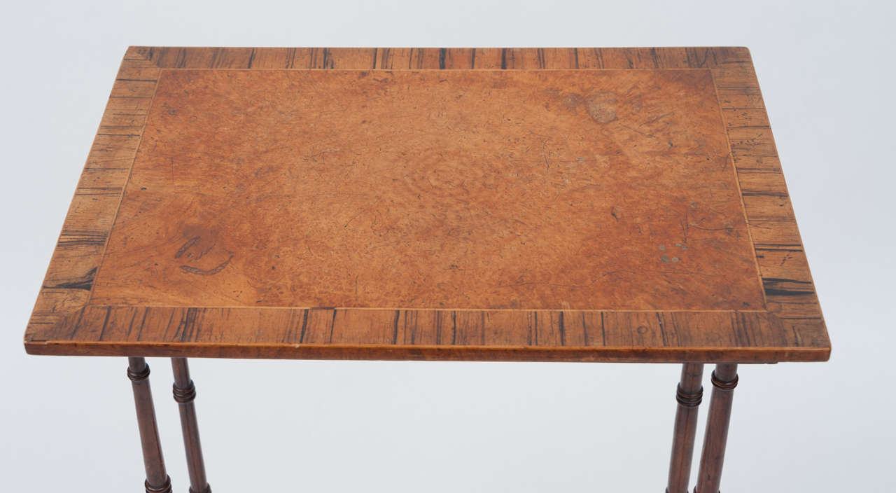 19th Century Regency Burr Elm Occasional / End Table