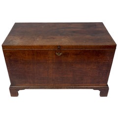 Geo II Country House Oak Silver Chest of Restrained Form