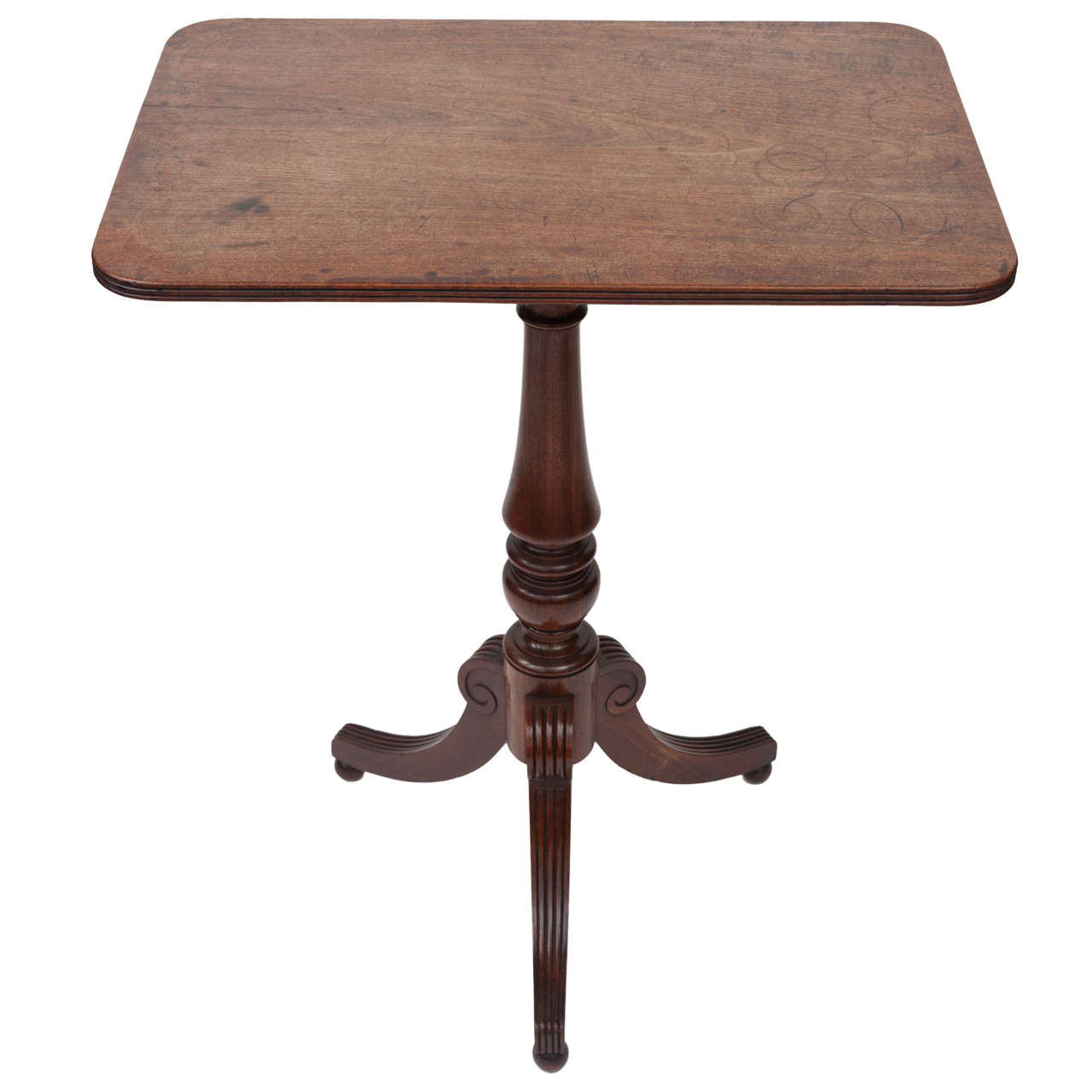 Regency Gillow Mahogany Occasional Table For Sale