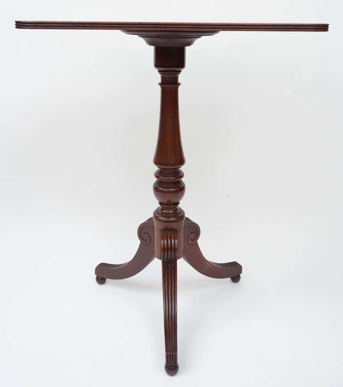 British Regency Gillow Mahogany Occasional Table For Sale