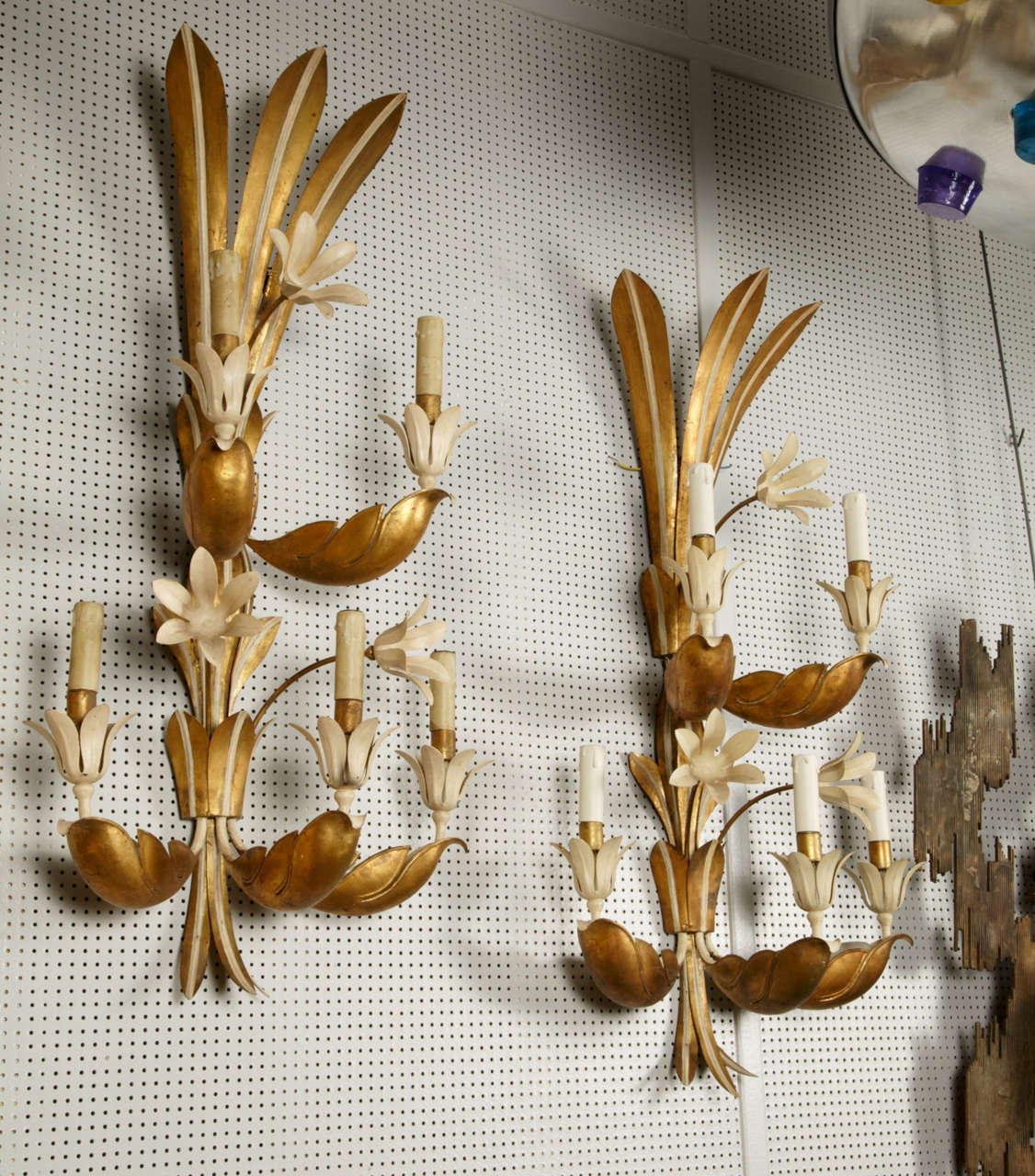 Awesome Pair of Sconces In Good Condition In Bois-Colombes, FR