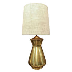 Brass Mid Century Lamp