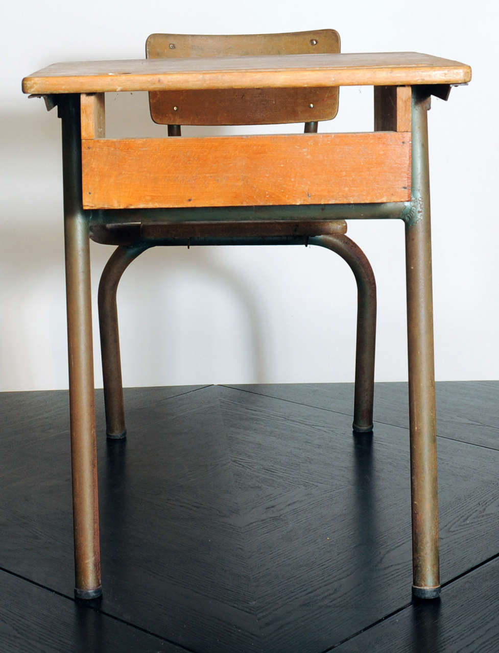 French Desk Bureau D'École Possibly Jean Prouvé