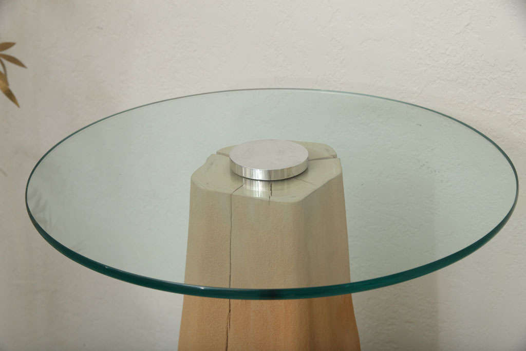 American Cypress Knee Side Table