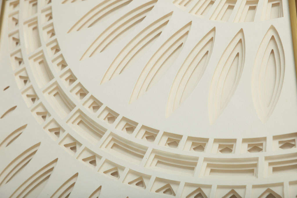 Four-Part Paper Wall Sculpture by Greg Copeland 4
