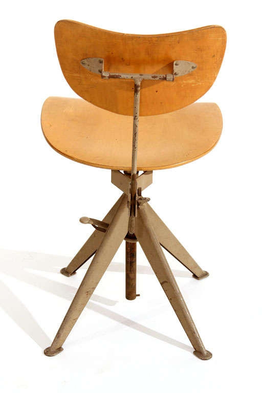 Mid-20th Century Odelberg Olson task Chair For Sale