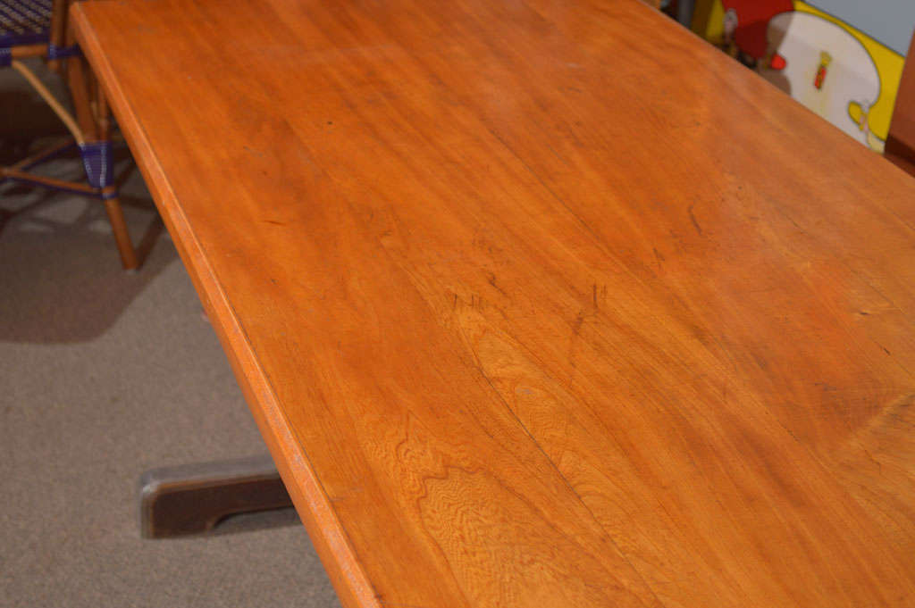 Large French bistro / dining table For Sale 2