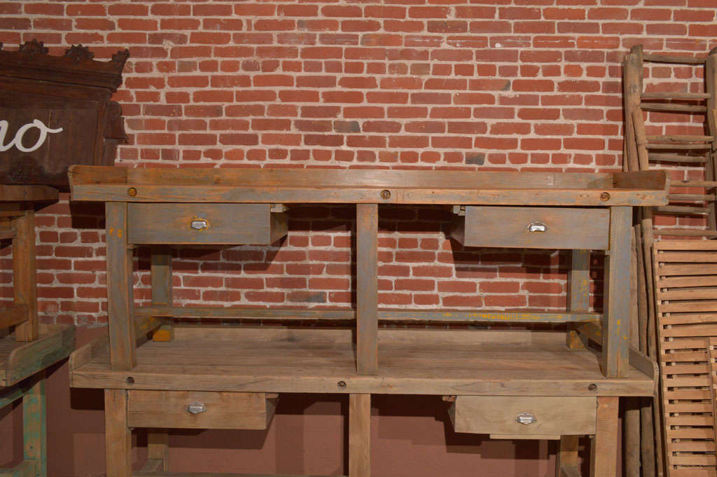 Industrial Heavy Duty Wood Work Benches  For Sale
