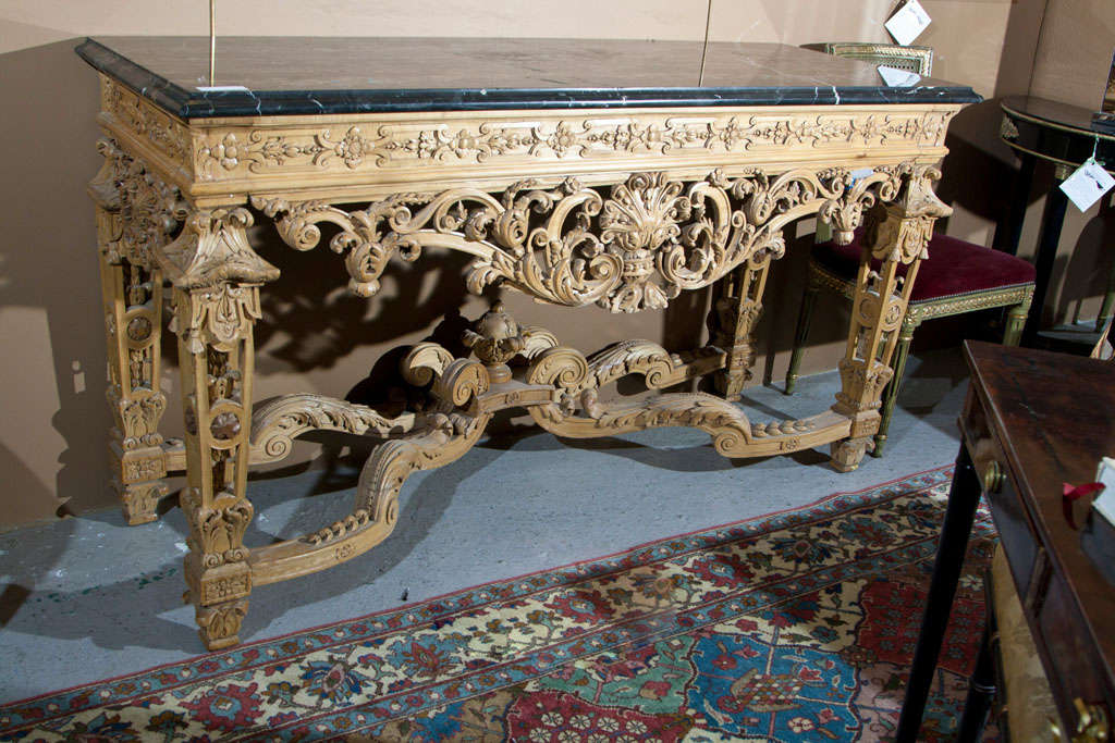 Maison Jansen Marble Top Console