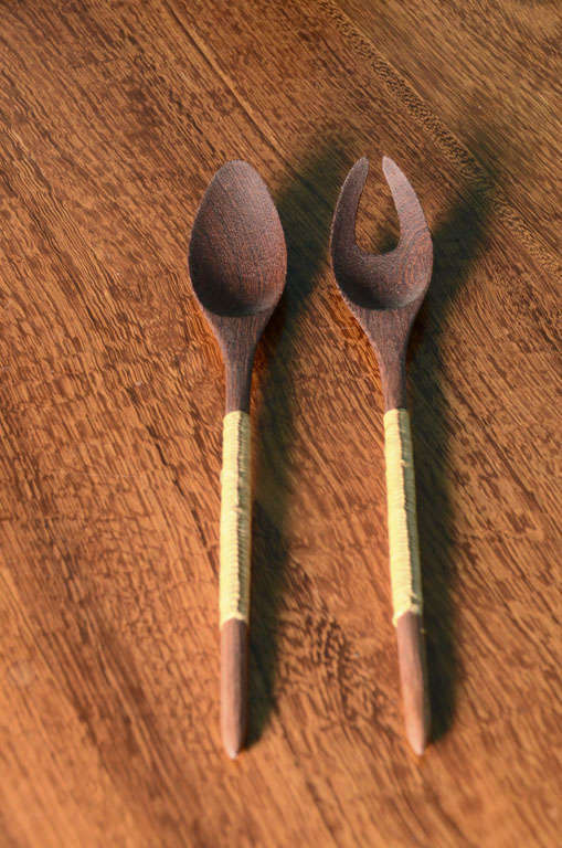 Serving Fork & Spoon by Nanny Still