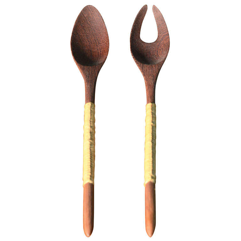 Serving Fork and Spoon by Nanny Still at 1stDibs