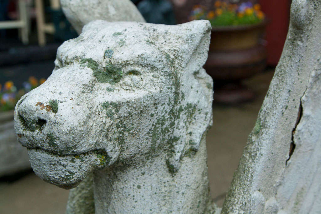 Pair of Stone Gargoyles at 1stDibs stone gargoyles for sale