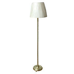 Early 20th Century Brass Floor Lamp