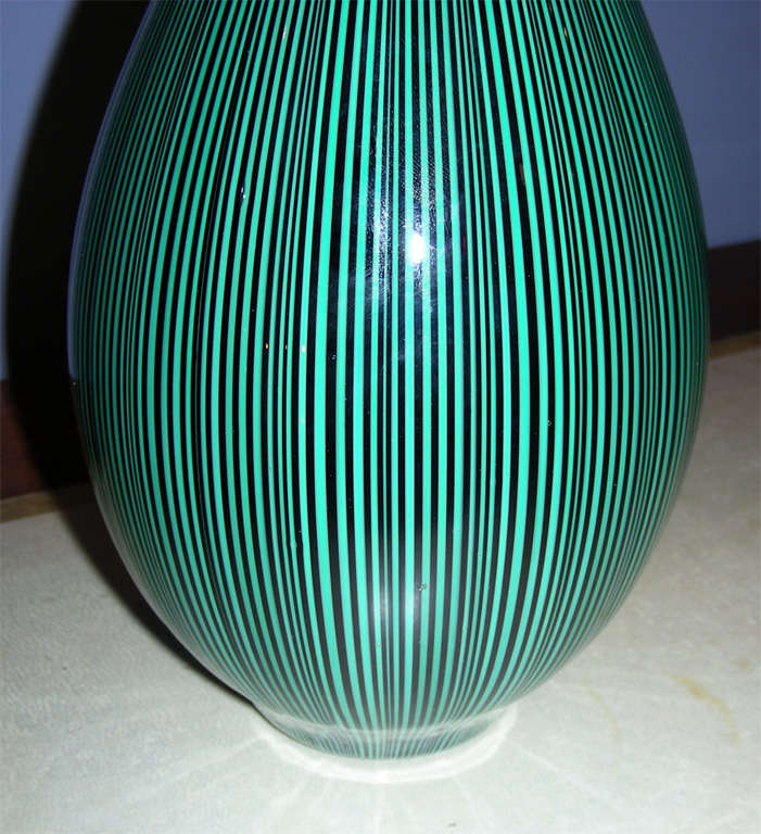 Glass 1938-1940 Vase by Carlo Scarpa for Venini For Sale