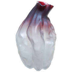 Nikolas Weinstein Art Glass Vase