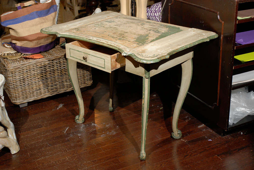 Italian 19th Century Painted Dressing Table 4