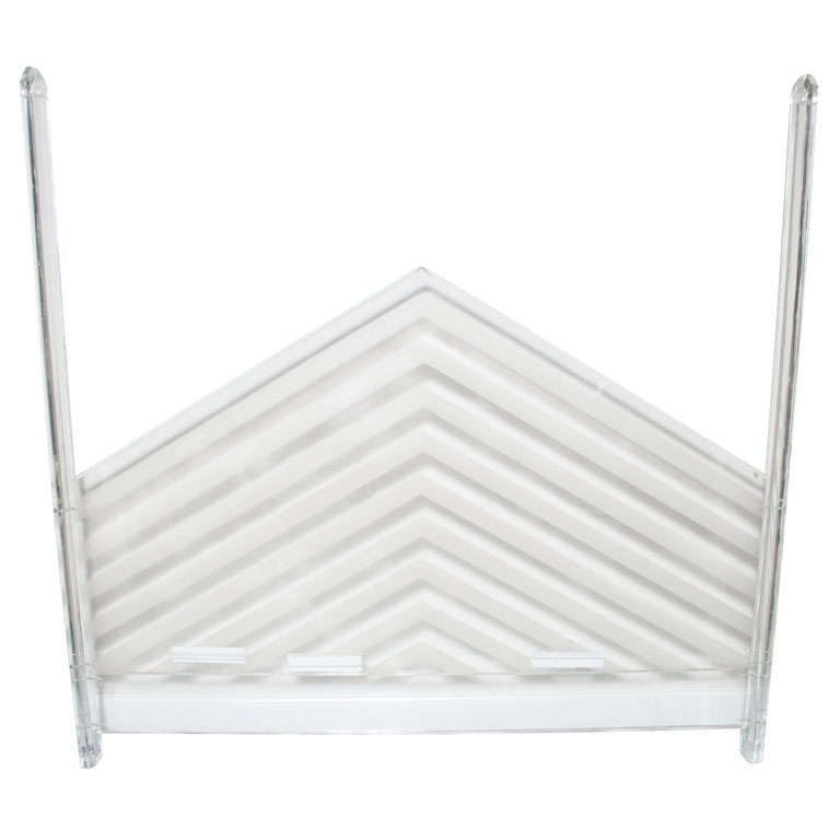 King Size Lucite Headboard