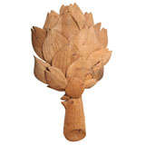 Giant Wooden Artichoke