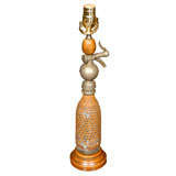 Antique Seltzer Bottle as Lamp