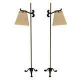 Tripod Based Iron Floor Lamp with Down Shade Tripod Based Iron Floor Lamp with Down Shade