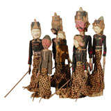 Group of  Indonesian Puppets