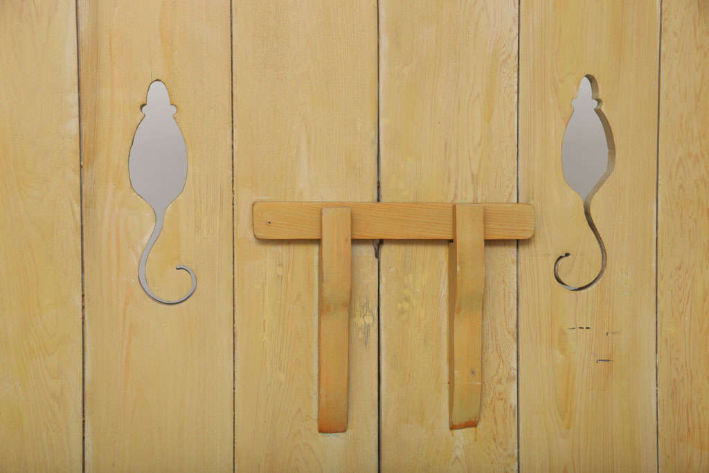 American Mouse Silhouette Doors For Sale