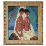 Nicholaus Takis Original Painting 'Twins"