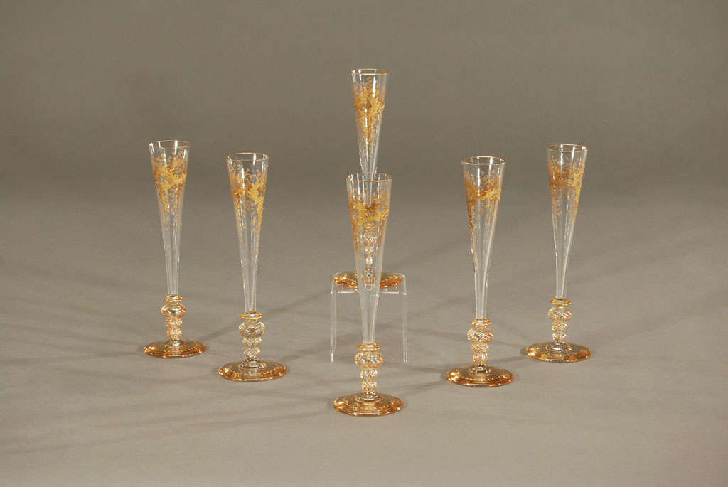 venetian champagne glasses