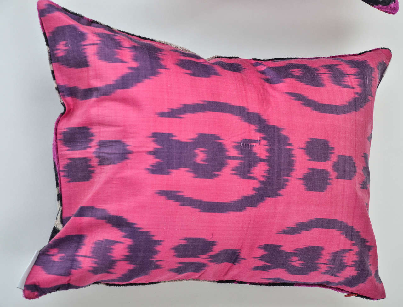 Pair of Turkish Silk Velvet Pillows 2