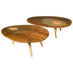 1960s Pair of Italian Coffee Tables