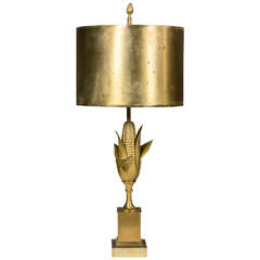 1960s Maison Charles Lamp in Bronze