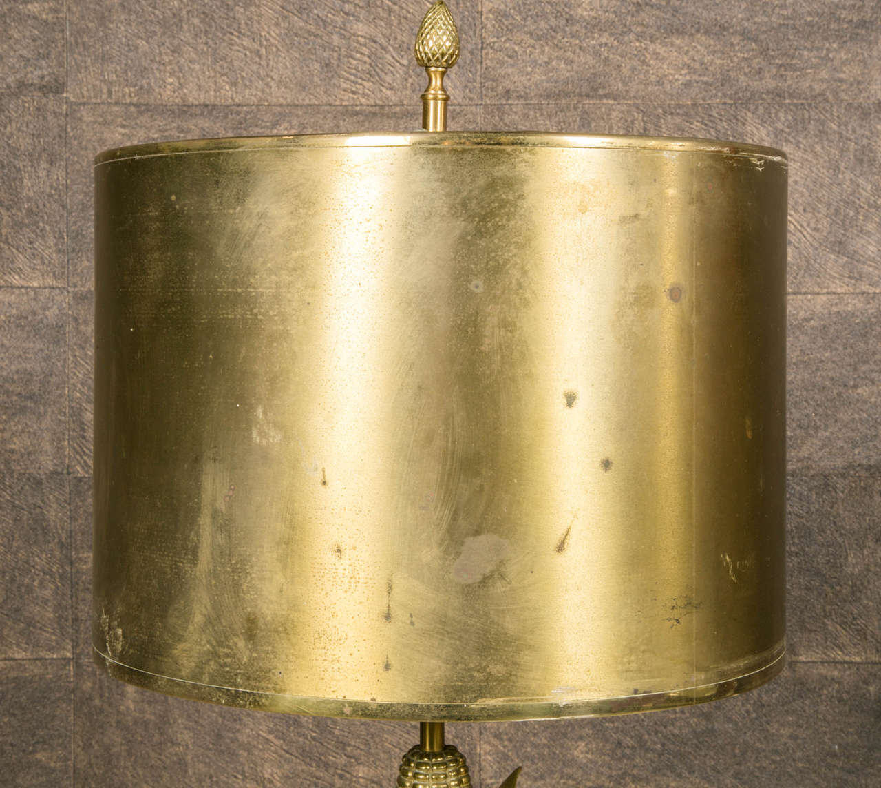 1960s Maison Charles Lamp in Bronze 1