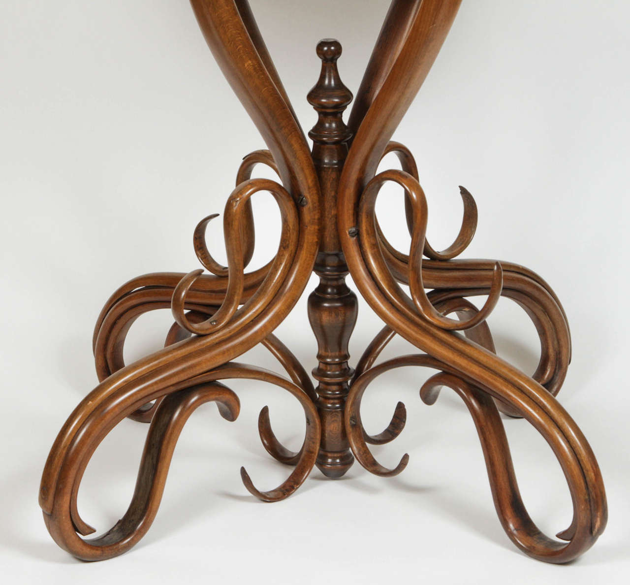 Vienna Secession Thonet Bentwood Occasional Table For Sale