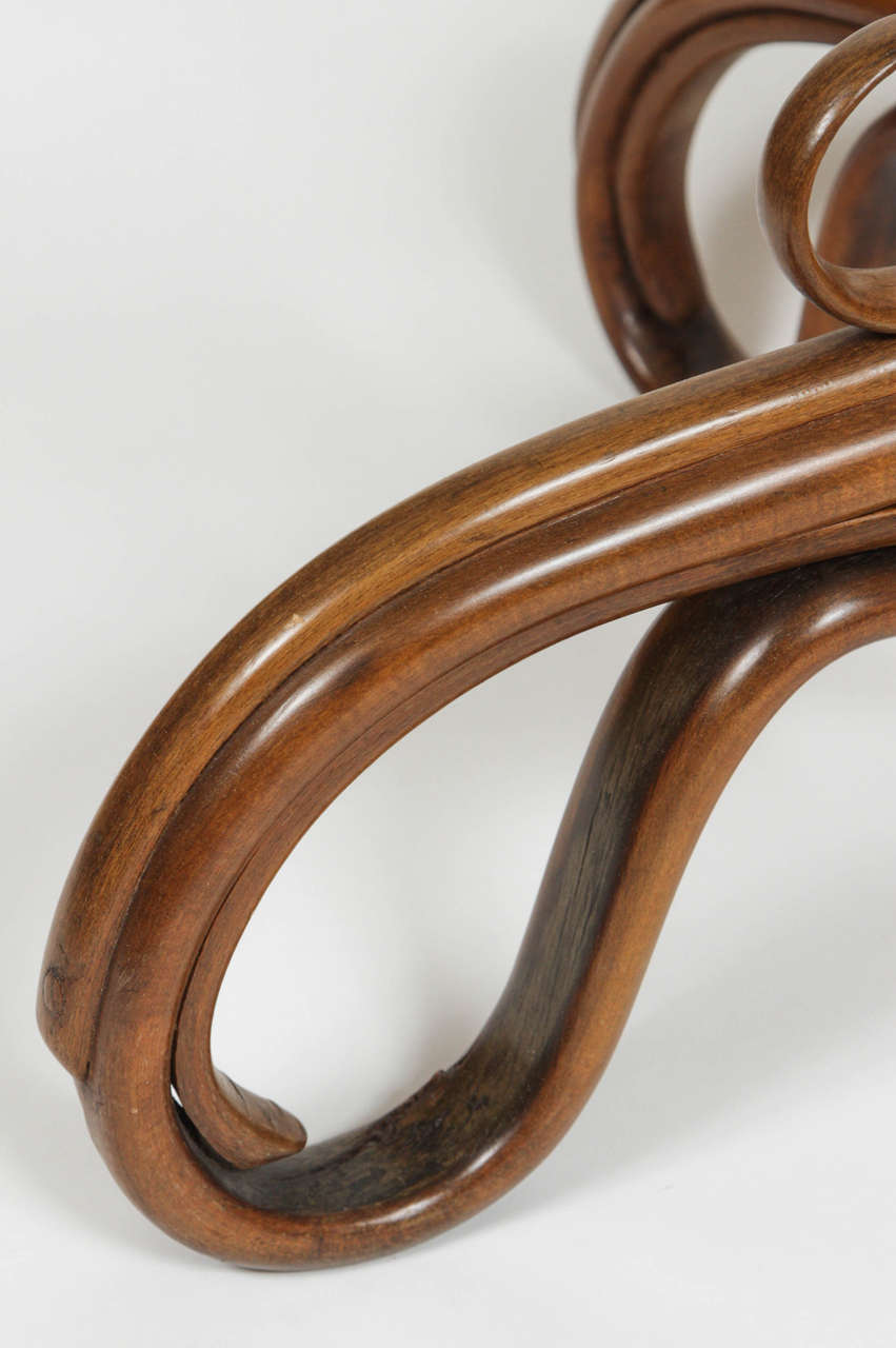 Austrian Thonet Bentwood Occasional Table For Sale