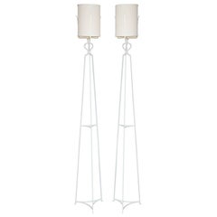 Pair of Tommi  Parzinger Floor Lamps