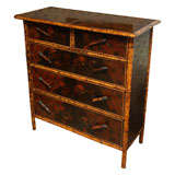 19th Century Brighton Bamboo Chest in Japanese Taste
