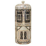 Fornasetti Style Covered Tower Box
