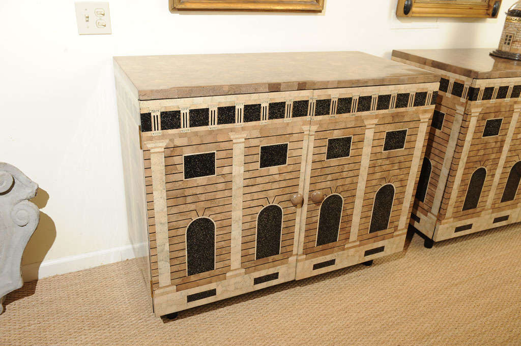 A Fornasetti style cabinet For Sale 2