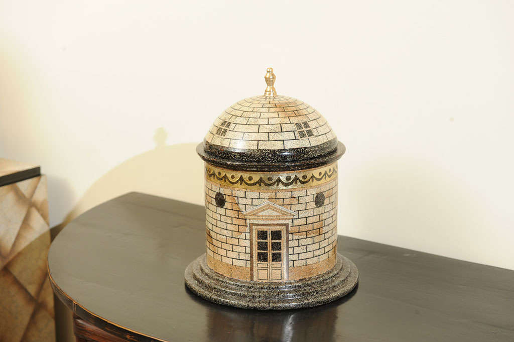 A Fornasetti style box