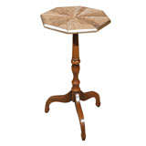 Side Table With Eggshell Inlay