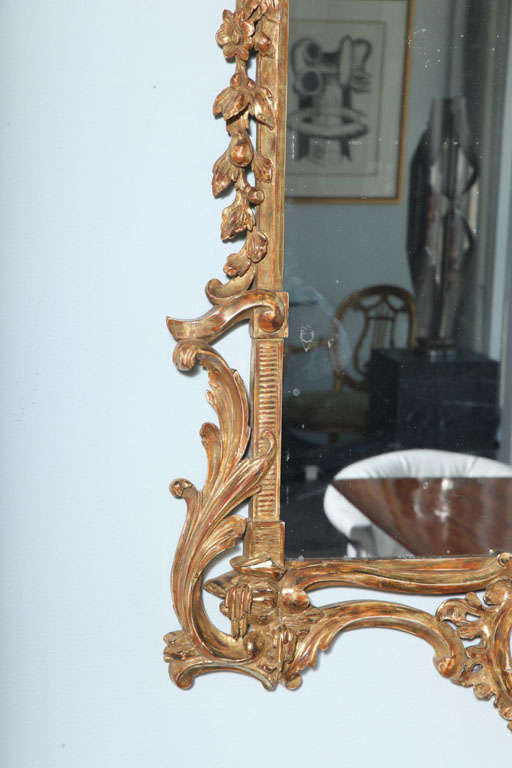 Fine Pair of George III Giltwood Mirrors, Probably Irish 2