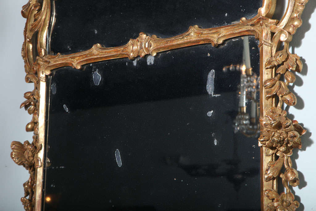 Fine Pair of George III Giltwood Mirrors, Probably Irish 5
