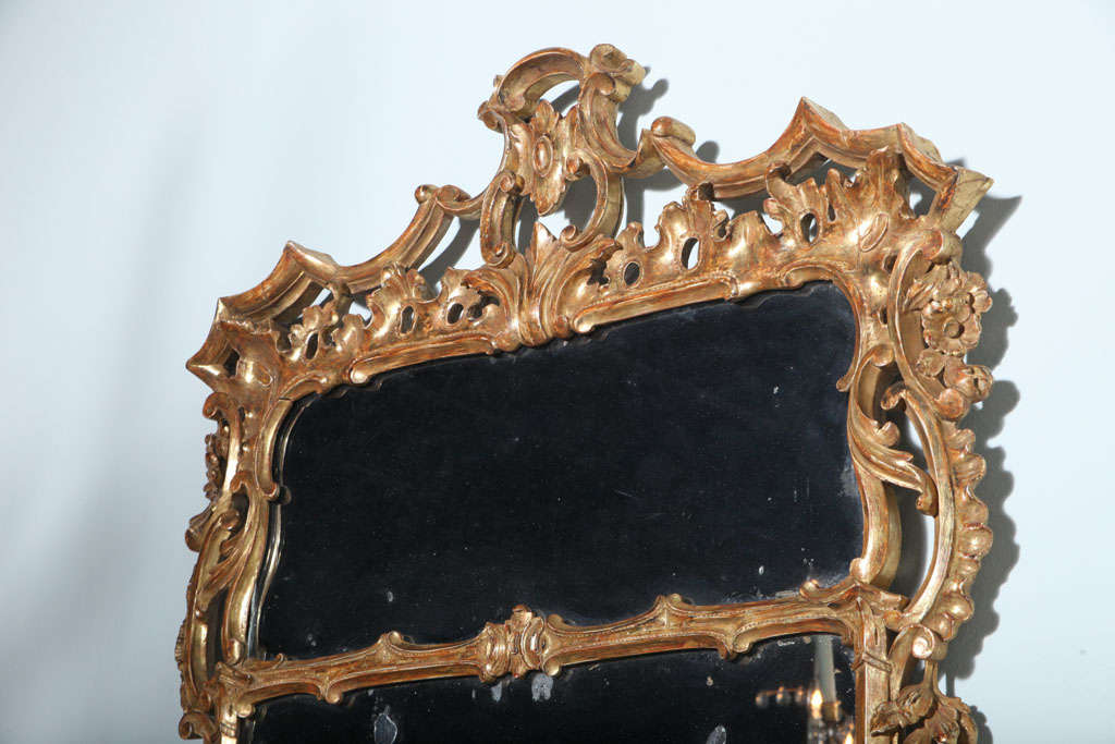 Fine Pair of George III Giltwood Mirrors, Probably Irish 6