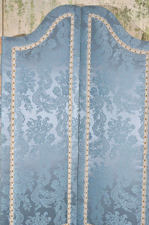 20th Century French Upholstered Screen