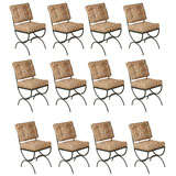 Set of 4 Tony Duquette Dining Chairs