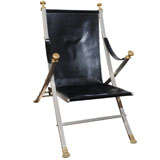 Slingback Chair by Maison Jansen