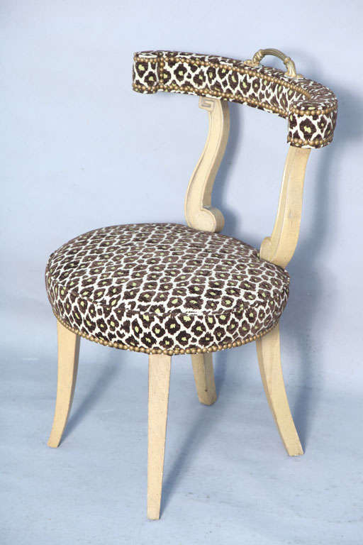 Mid-century Cockfighting Chair