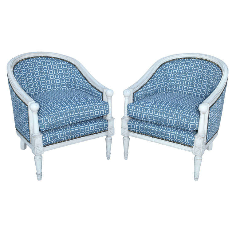Pair of Bergère Chairs