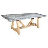 Zinc Top Table